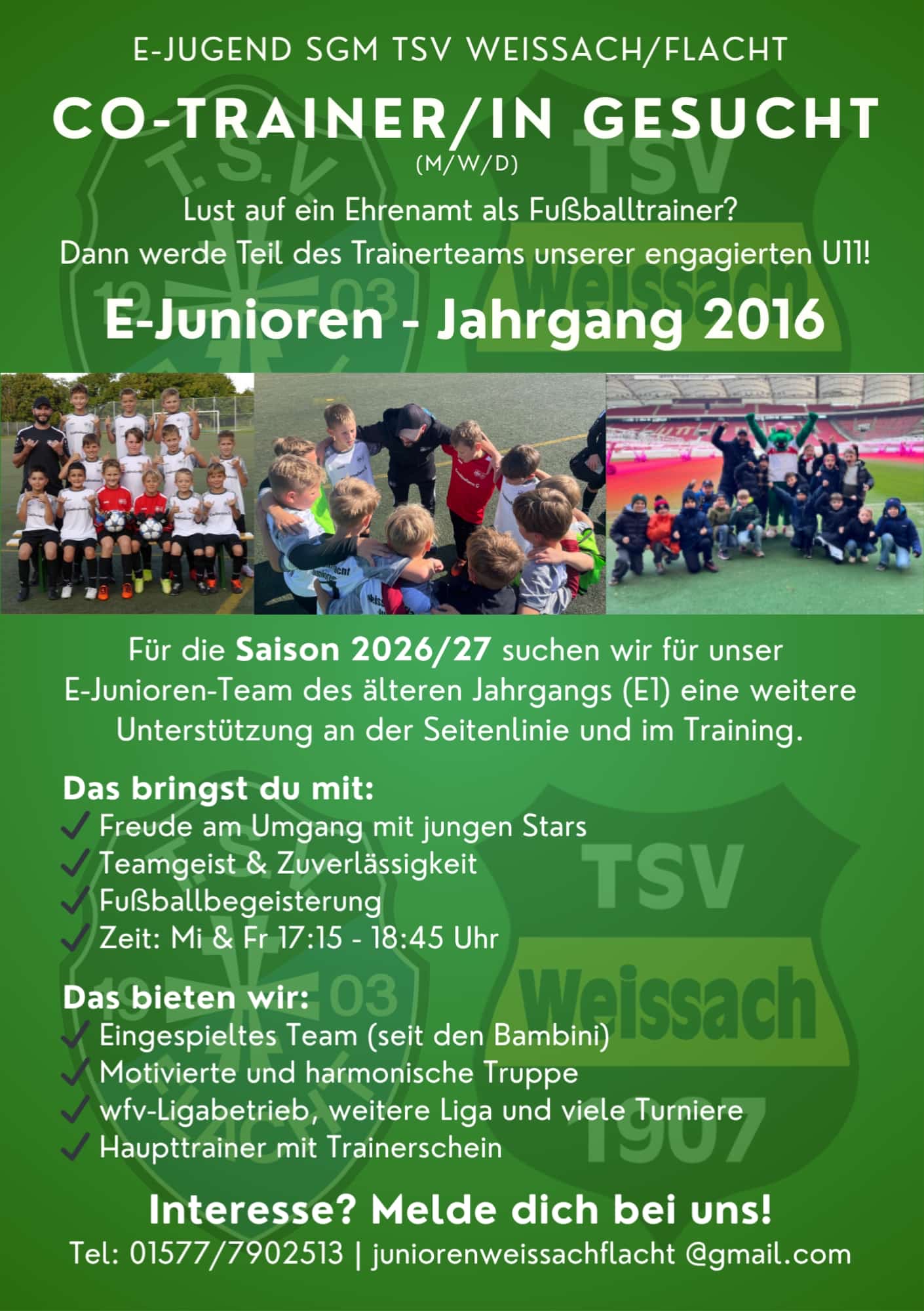 E-JUGEND SGM TSV WEISSACH/FLACHT